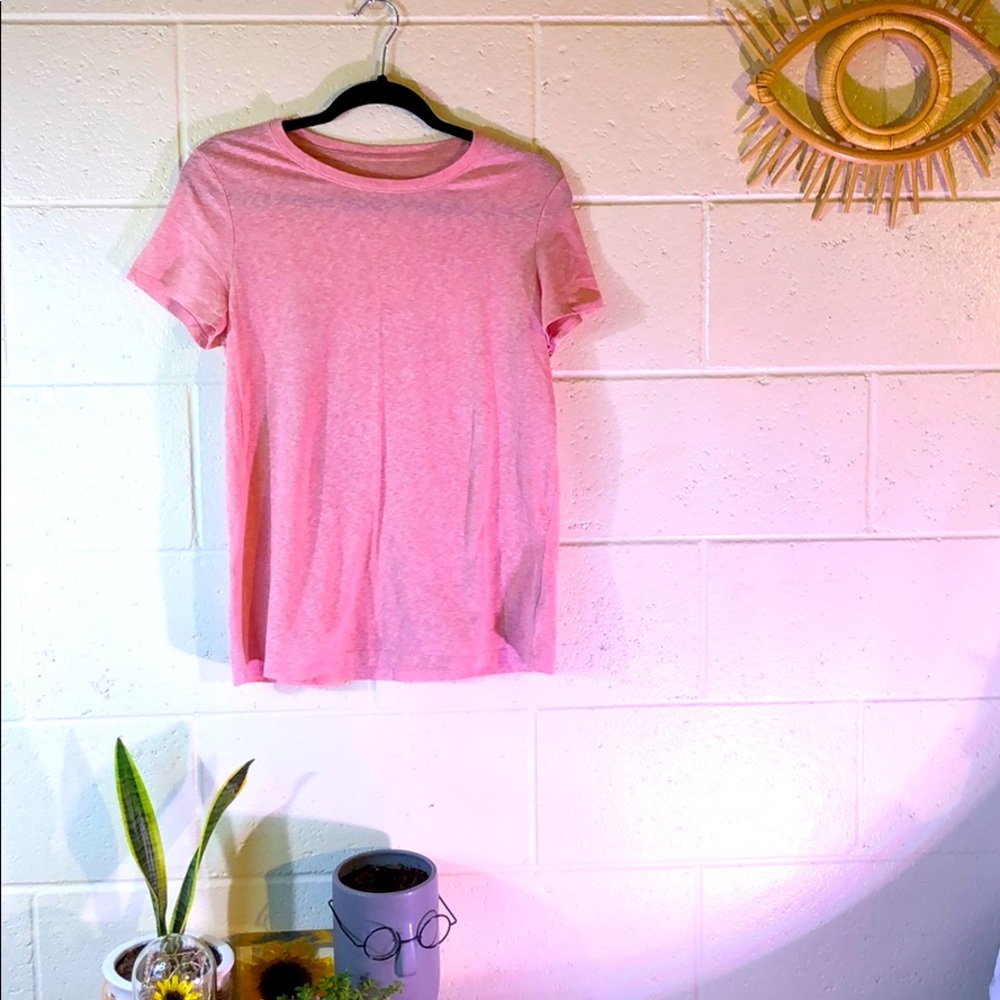 light pink tee